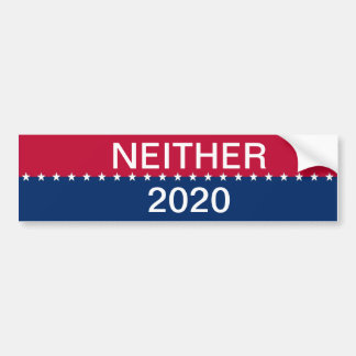 Noch 2020 bumpersticker