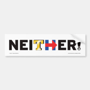 Noch! A MAD-bumpersticker Bumpersticker