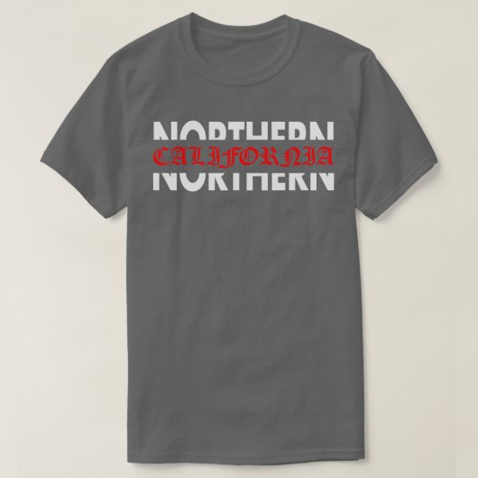 Noch Cal Northern California Pride T-shirt (Design voorkant)