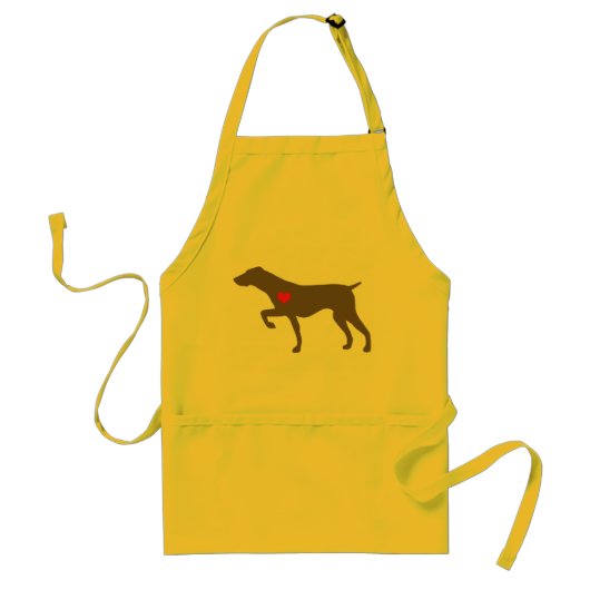 Noch CalGSP Rescue Logo Dog Apron Standaard Schort (Voorkant)