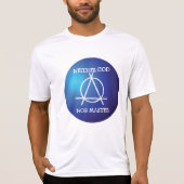 Noch God, noch Meester Anarchie Symbool T-shirt (Voorkant)