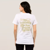 Noch het vrije gebruik daarvan verbieden Tri-Blend shirt (Achterkant volledig)