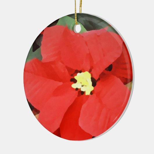 Noche Buena kerstversiering Keramisch Ornament (Links)