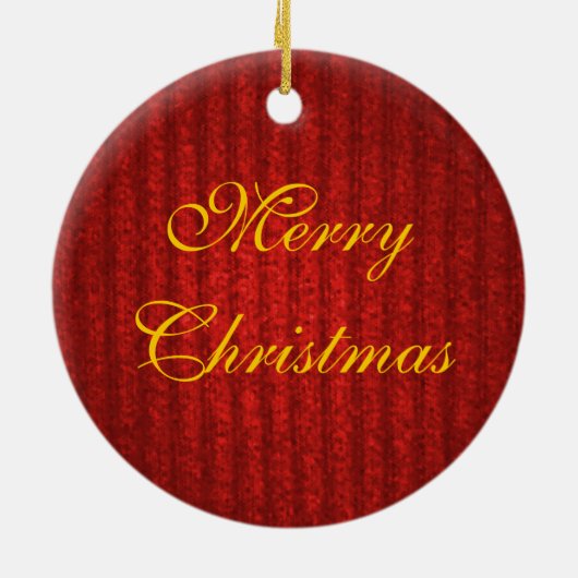 Noche Buena kerstversiering Keramisch Ornament (Achterkant)