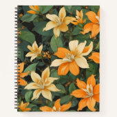 Noche de Naranja y Oro Notitieboek (Voorkant)