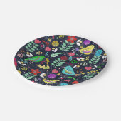 Noche de Pájaros y Flores Papieren Bordje (Gekanteld)