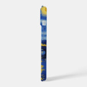 Noche estrellada sobre el rio iPhone 15 case (Linkerkant)