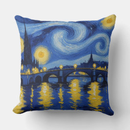 Noche estrellada sobre el rio kussen