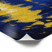 Noche estrellada sobre el rio perfect poster (Hoek)