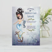 Nochtans-Autical Bachelorette Party Kaart (Staand voorkant)