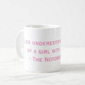 Nochtans bekende RBG onderschat nooit Citaat Koffiemok (Voorkant links)