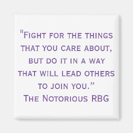 Nochtans beruchte RBG Citaat Magnet