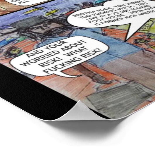 NOCKLIST COMICS - DE ARRIVAL POSTER (Hoek)