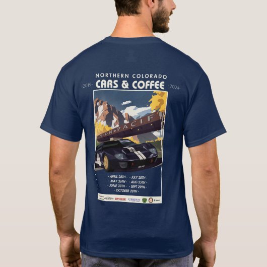 NoCo C&C 2024 Seizoen T-shirt (Achterkant)