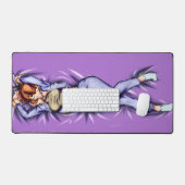 Noctalia's Talia bureaumat in Violet (Keyboard & Muis)