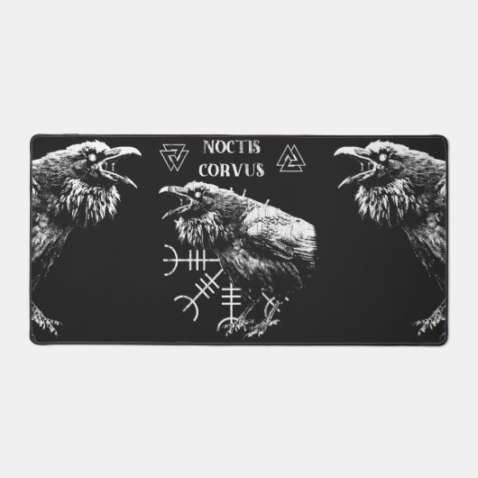 Noctis Corvus - Occult streetwear design Bureaumat (Voorkant)