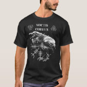 Noctis Corvus - Occult streetwear design T-shirt (Voorkant)