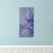 Noctis Labyrinthus formatie op Mars Canvas Afdruk (Insitu (Houten vloer))