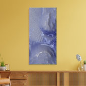 Noctis Labyrinthus formatie op Mars Canvas Afdruk (Insitu (Woonkamer))