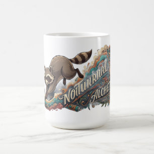 Nocturnal Alchemy Wasbeer Lange Mouwen Koffiemok