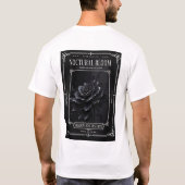 Nocturnal Bloom Shadow Rose T-shirt (Achterkant)