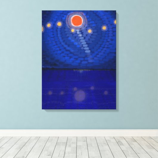 Nocturnal Canvas Afdruk (Insitu (Houten vloer))