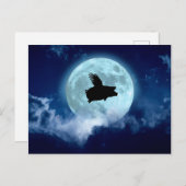 Nocturnal Flying Pig Briefkaart (Voorkant / Achterkant)