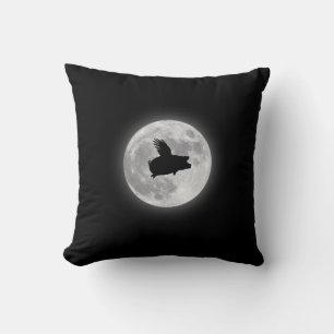 Nocturnal Flying Pig Kussen