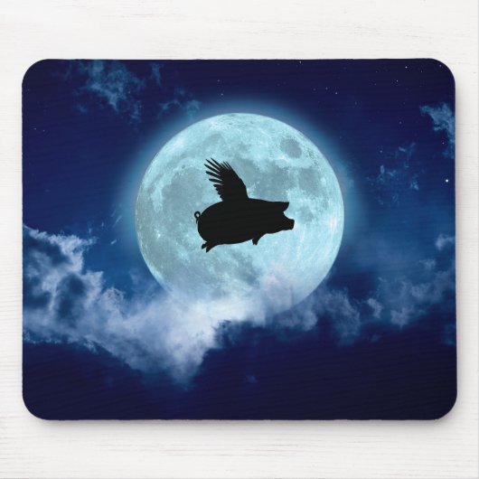 Nocturnal Flying Pig Muismat (Voorkant)