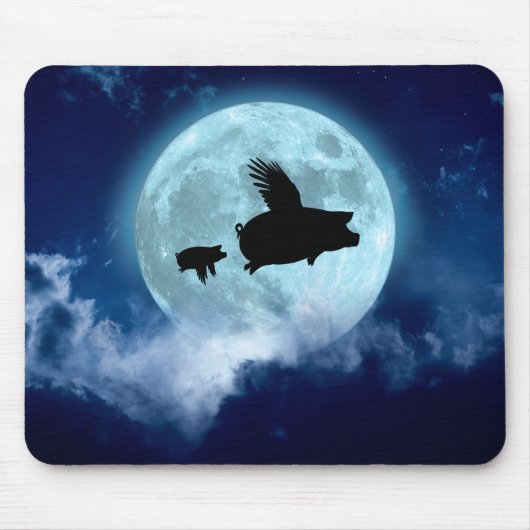 Nocturnal Flying Piglet Muismat (Voorkant)