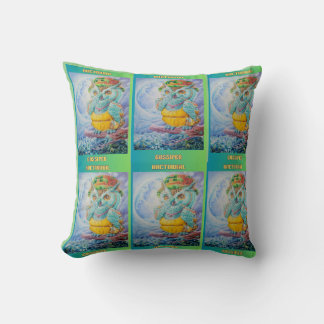  NOCTURNAL GOSSIPER throw pillow  Kussen