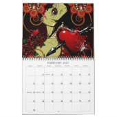 Nocturnal Graphx 2013 Calendar Kalender (Feb 2027)