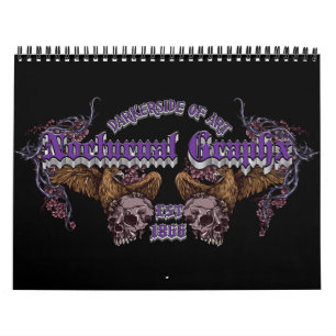 Nocturnal Graphx 2013 Calendar Kalender