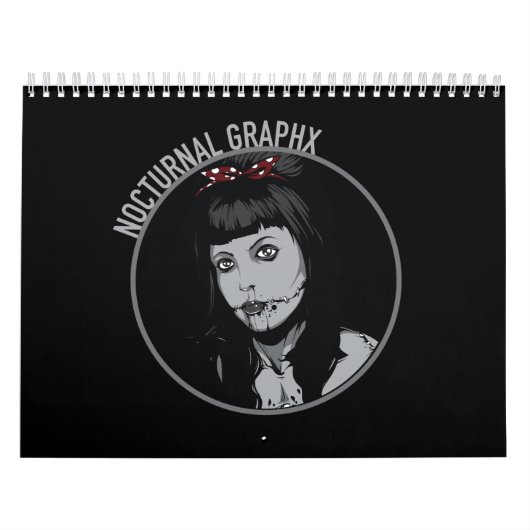 Nocturnal Graphx 2016 Calendar Kalender (Hoes)
