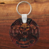 Nocturnal Life Skull Sleutelhanger (Voorkant)
