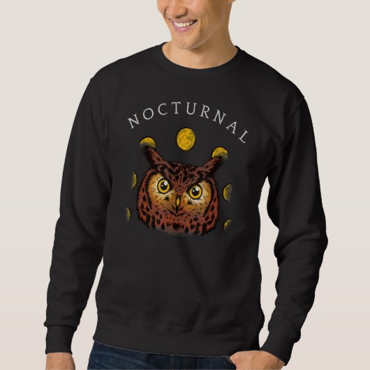 Nocturnal Owl Trui (Voorkant)