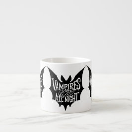 Nocturnal Revelry: Vampier's Halloween Bash Espresso Kop