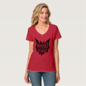 Nocturnal Revelry: Vampier's Halloween Bash T-shirt (Voorkant volledig)