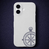 Nocturnal Study dark academia compass   Case-Mate iPhone Case