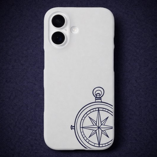 Nocturnal Study dark academia compass Case-Mate iPhone Case