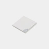 Nocturnal Study dark academia compass Post-it® Notes (Schuin)