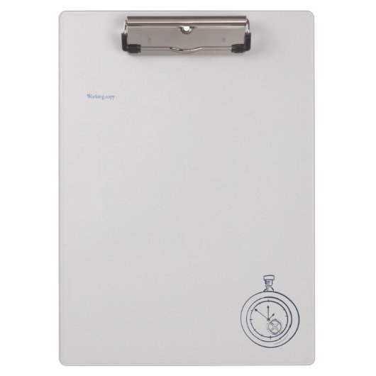 Nocturnal Study dark academia Pocket Watch   Klembord (Voorkant)