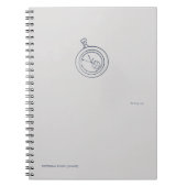 Nocturnal Study dark academia Pocket Watch Notitieboek (Voorkant)