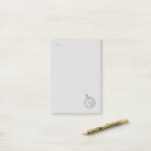 Nocturnal Study dark academia Pocket Watch    Post-it® Notes (Op bureau)