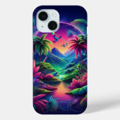 "Nocturnal Tropical Paradise" Case-Mate iPhone Case (Achterkant)