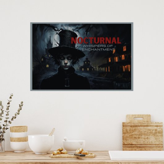Nocturnale poster (Keuken)