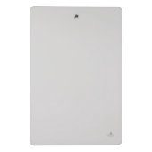 Nocturnale studie donkere academische zakhorloge mini klembord (Achterkant)
