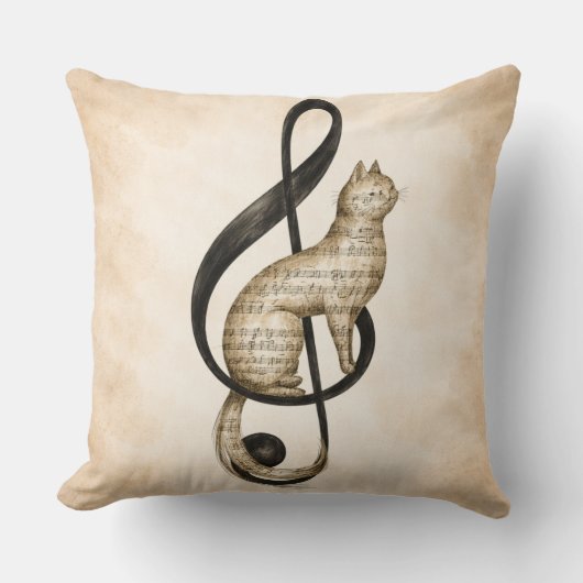  Nocturne  A study in music and silence Kussen (Voorkant)