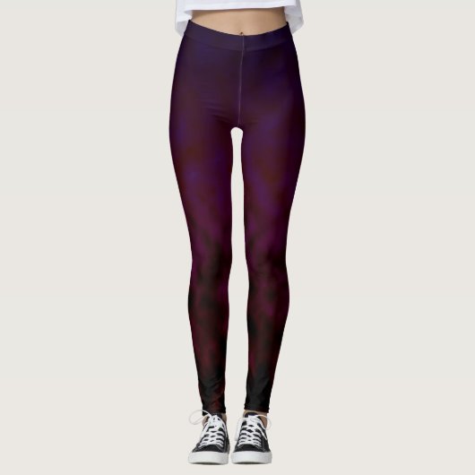 Nocturne Bloei Leggings (Voorkant)