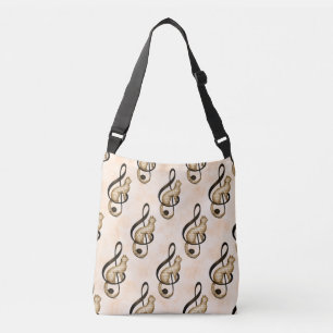 Nocturne Een studie in muziek en stilte Crossbody Tas